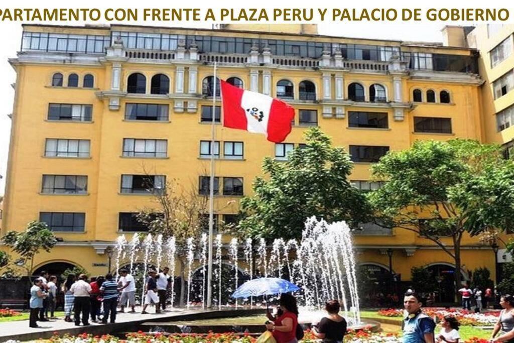 Apartamento Frente Al Palacio Gobierno Apartment Lima Exterior photo